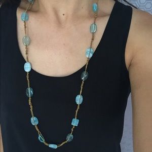 Turquoise Beaded Necklace